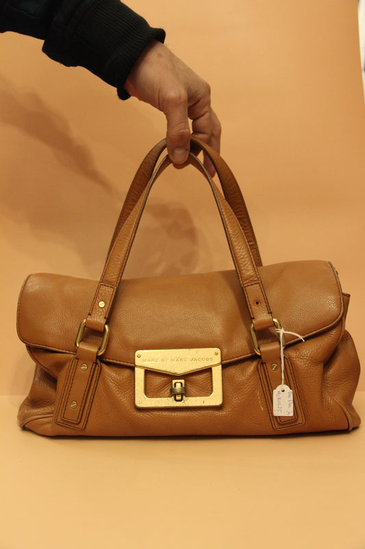Sac Marc Jacobs en cuir camel