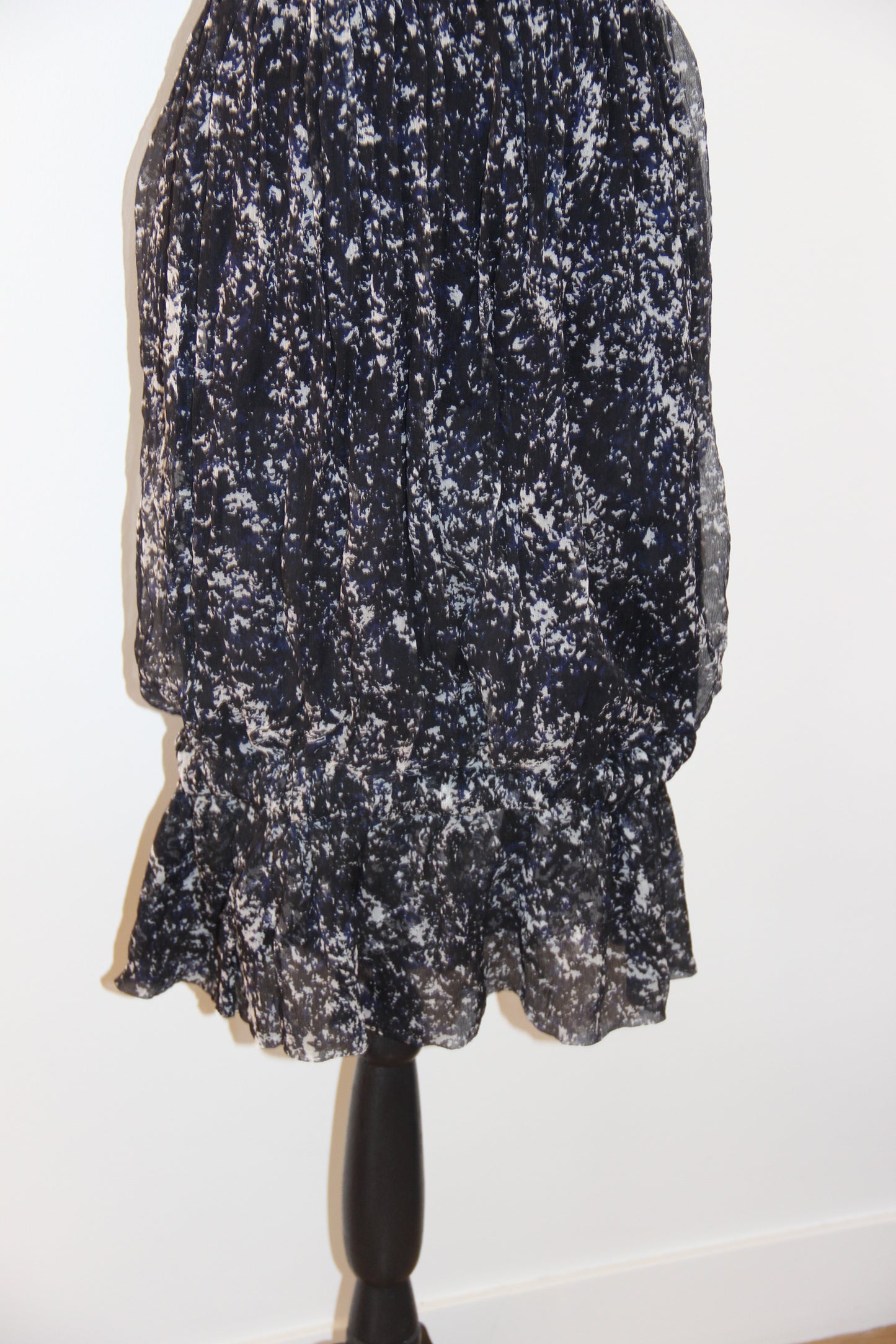 Robe en soie Chanel à bretelles T.38 / M