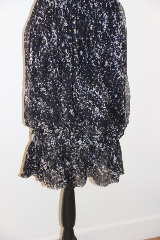Robe en soie Chanel à bretelles T.38 / M