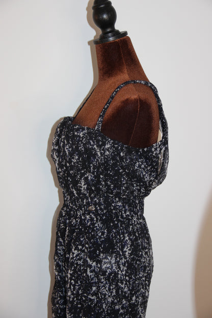 Robe en soie Chanel à bretelles T.38 / M