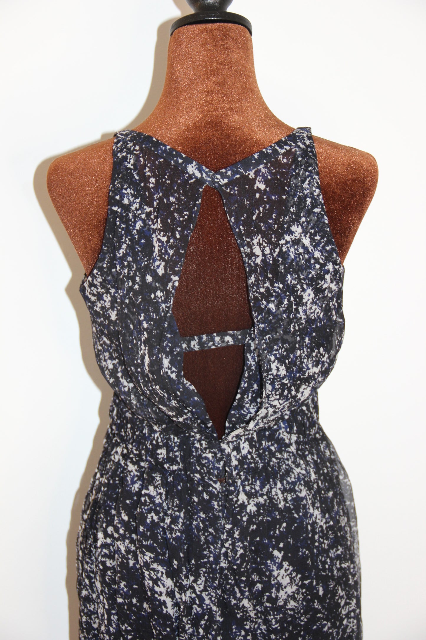 Robe en soie Chanel à bretelles T.38 / M